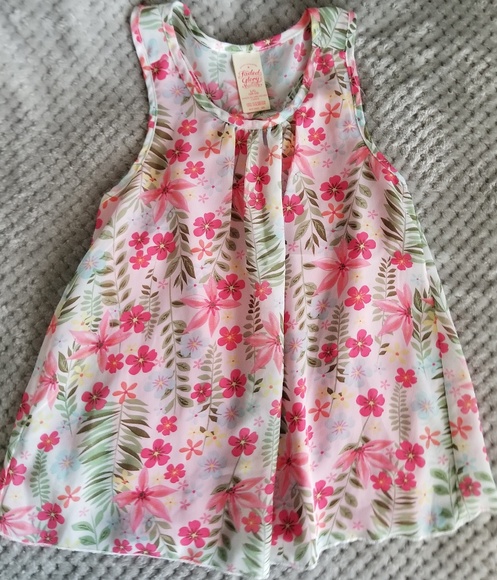 SET of 2 Girls Racerback Layered Tank Tops size 12 - Picture 2 of 5